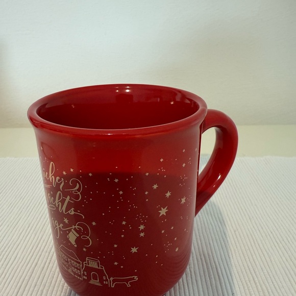 Wittlich Germany Red Christmas Market Mug with Gold Design - Picture 4 of 7